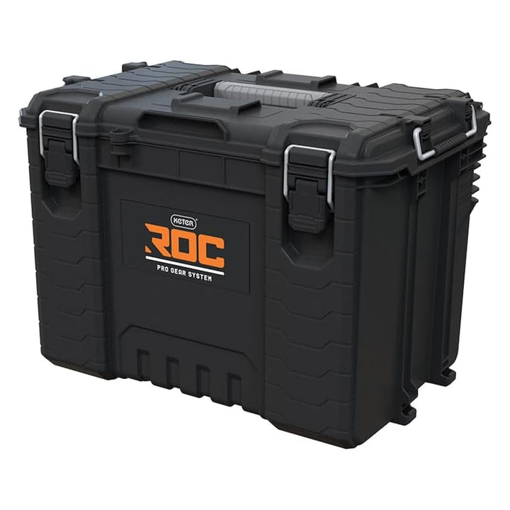 Verktygslåda Keter ROC XL Pro Gear 2.0, bärförmåga 72 kg, Pro Mount-fästen, kan hängas på väggen, 256980