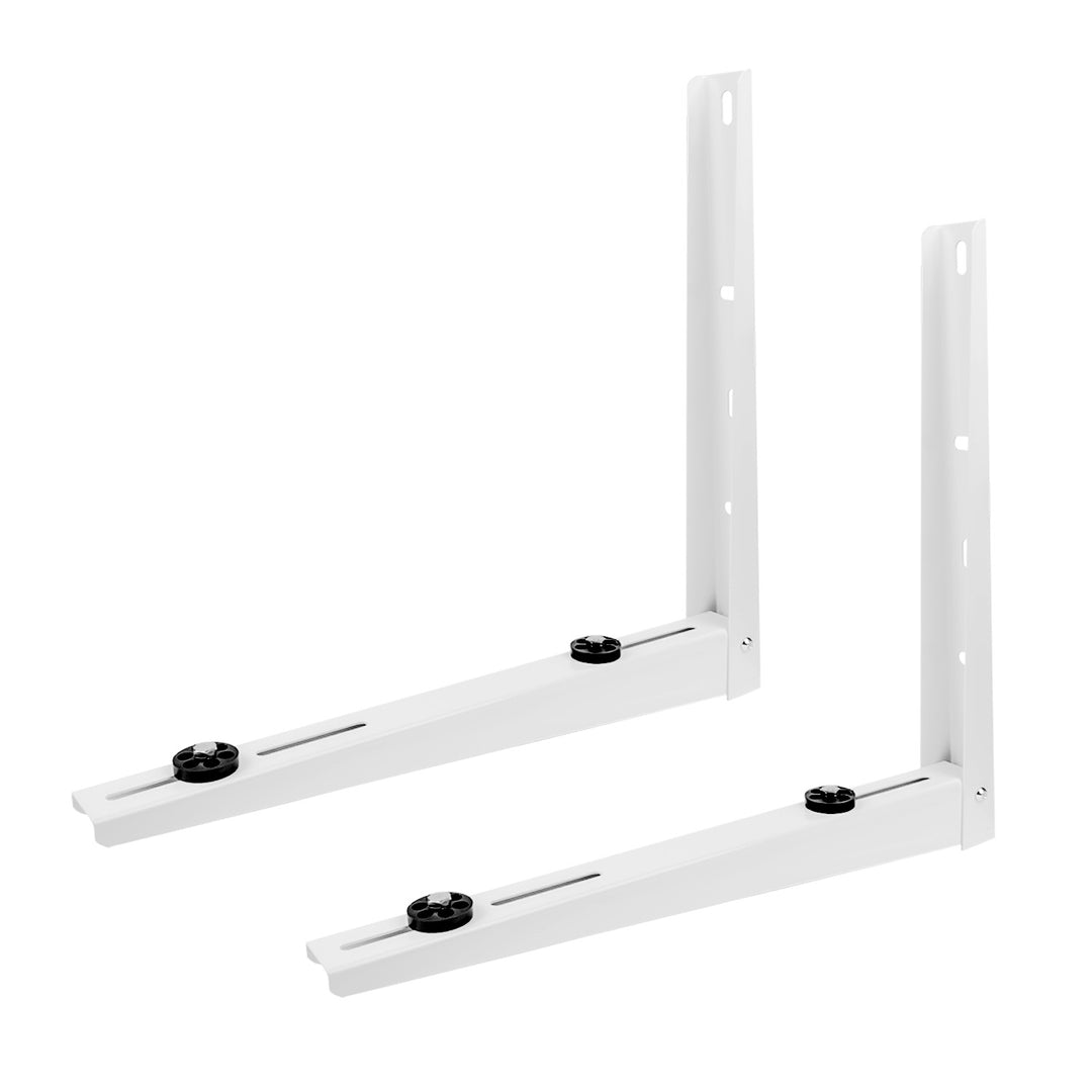 Fäste/upphängning för Maclean-luftkonditionering/värmepump, armlängd 500x550 mm, galvaniserat stål, upp till 250 kg, MC-144