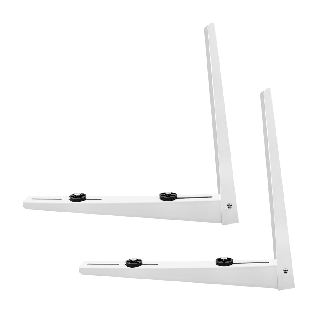 Fäste/upphängning för Maclean-luftkonditionering/värmepump, armlängd 450x500 mm, galvaniserat stål, upp till 200 kg, MC-145