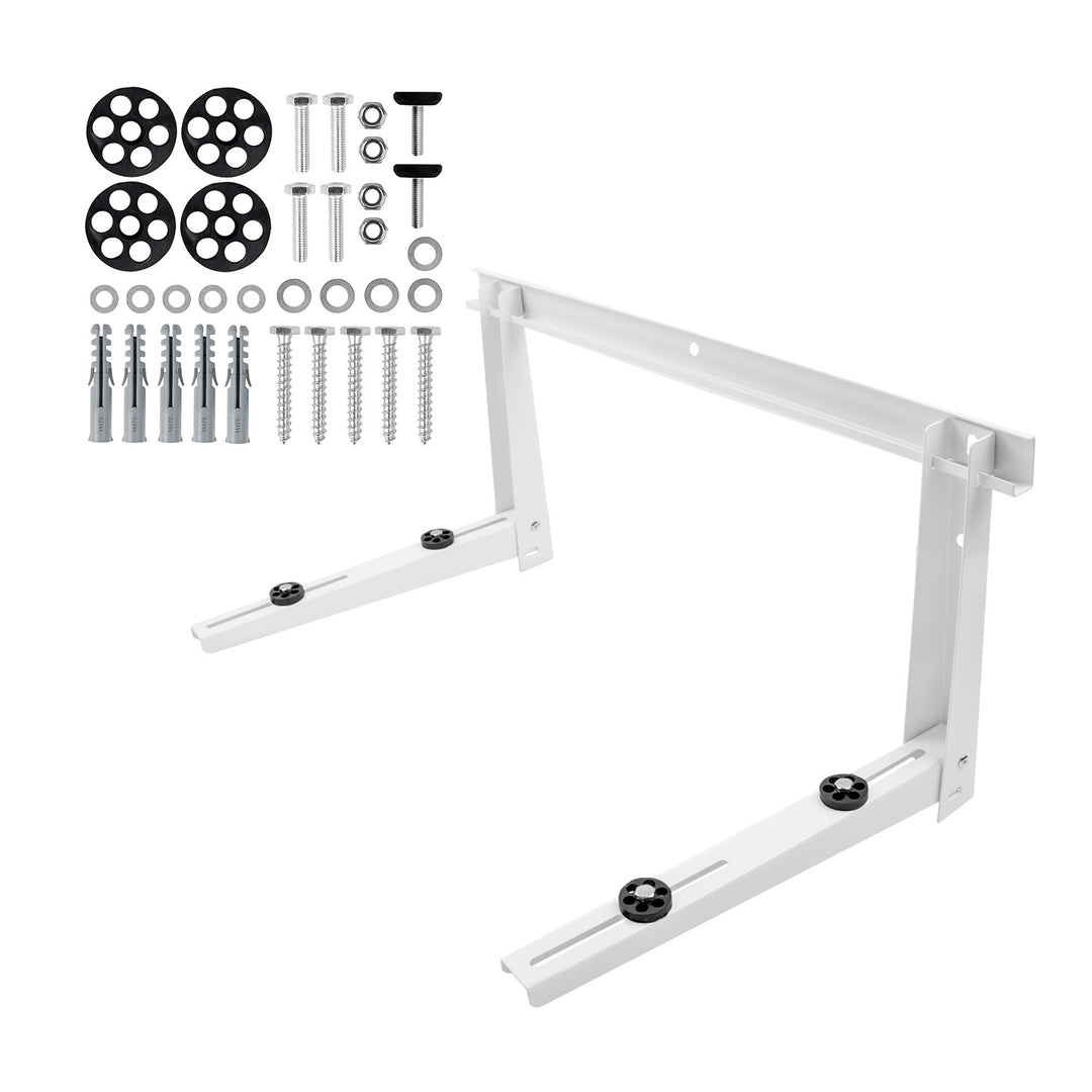 Fäste/hängare för Maclean-luftkonditionering/värmepump, mått 780x350x450 mm, galvaniserat stål, upp till 180 kg, MC-146
