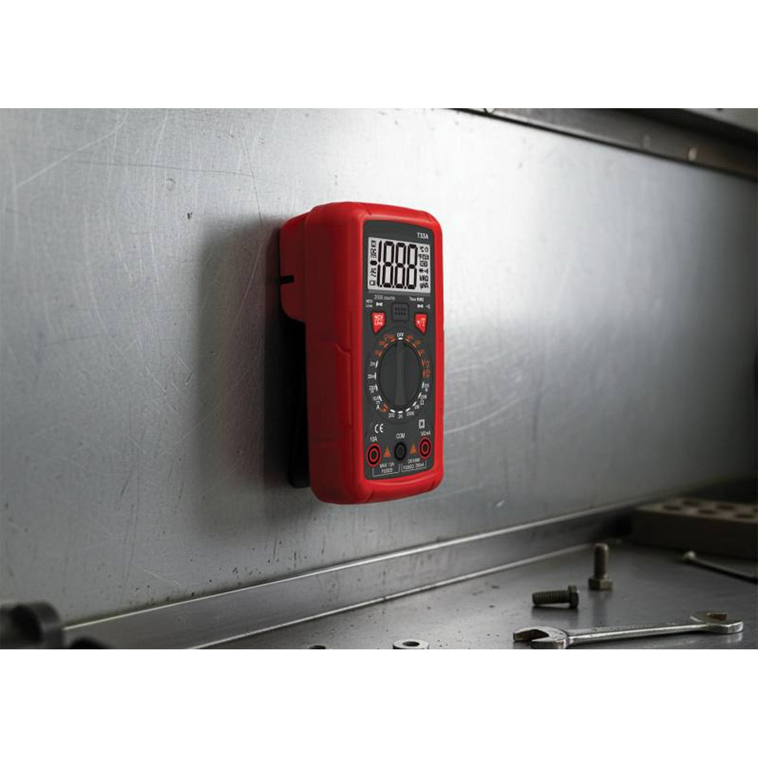 LTC universal mätare, ficklampa, diodtestfunktion, AC/DC 0-600 V, magnetisk hållare, LXT33A