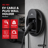Väggfäste för kabel och kontakt till Maclean EV-laddare, universellt, typ 2, max. belastning 10 kg, MC-901
