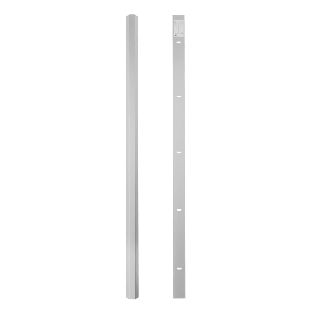 Maclean-kabelkåpa i aluminium, 33x18x750 mm, silver, MCTV-897 S