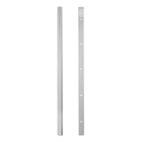 Maclean-kabelkåpa i aluminium, 33x18x750 mm, silver, MCTV-897 S