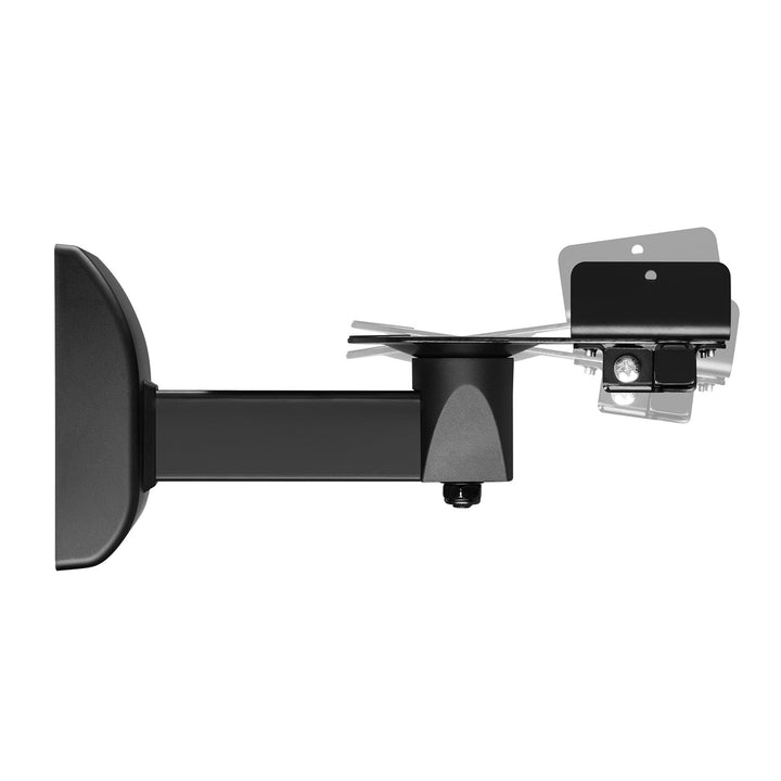 Set med fästen/hängare för Maclean-högtalare, universellt, justerbart vertikalt +8°–-8° och horisontellt +90°–-90°, max. 15 kg, MC-917