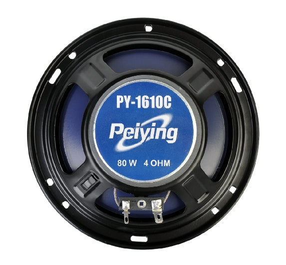 Peiying 6,4-tums 80 W tvåvägs bilhögtalare PY-1610C