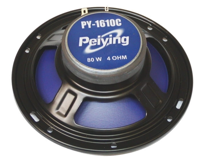 Peiying 6,4-tums 80 W tvåvägs bilhögtalare PY-1610C