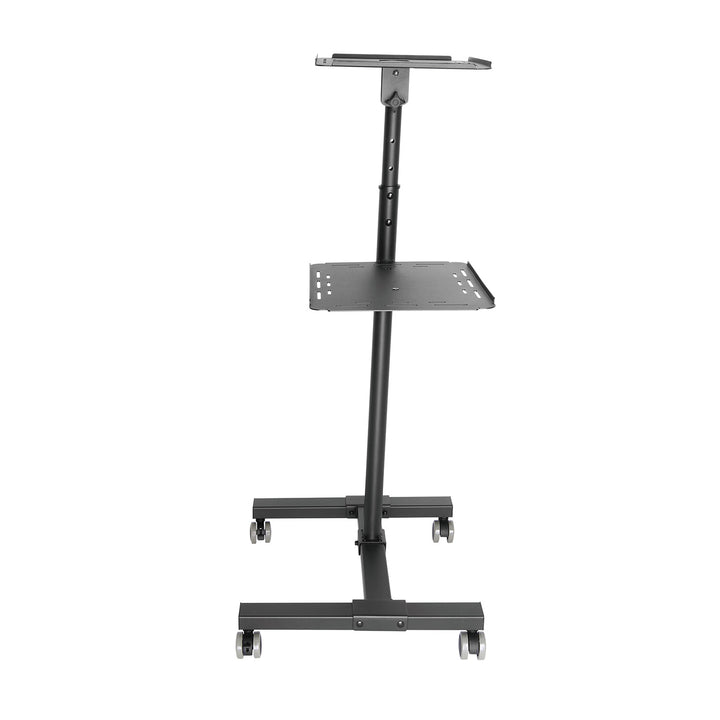 Maclean – justerbart, mobilt bord för projektor/bärbar dator, stål, max. 10 kg, MC-207