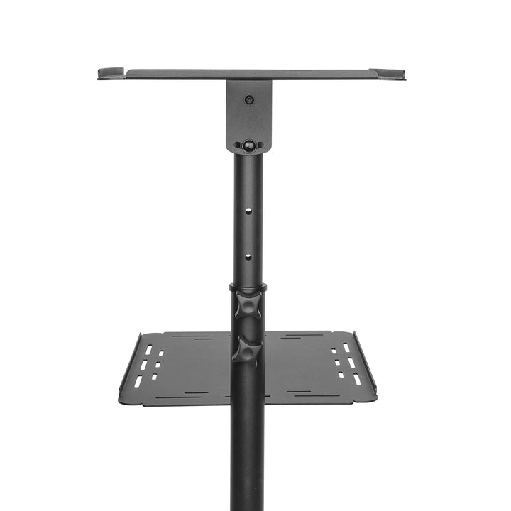Maclean – justerbart, mobilt bord för projektor/bärbar dator, stål, max. 10 kg, MC-207