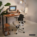 Promedix-ryggkudde av formminnesskum, 44x37x12 cm, skumdensitet: 50D, PR-214