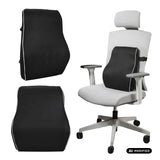 Promedix-ryggkudde av formminnesskum, 44x37x12 cm, skumdensitet: 50D, PR-214