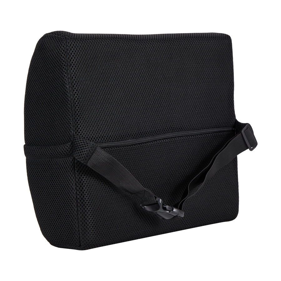 Promedix-ryggkudde av formminnesskum, 34x31x12 cm, skumdensitet: 50D, PR-216