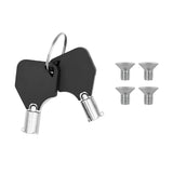 Maclean-hållare för surfplatta, med lås, 12,4–13 tum, iPad Air/Pro, Samsung Tab S10+/S9+/S8+/S7+, 257 × 350 × 22 mm, MC-950 W