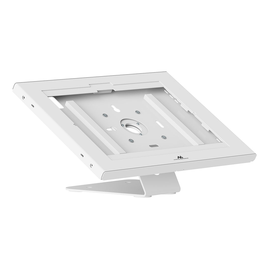 Maclean-hållare för surfplatta, med lås, 12,4–13 tum, iPad Air/Pro, Samsung Tab S10+/S9+/S8+/S7+, 257 x 350 x 22 mm, MC-956 W