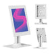 Maclean-hållare för surfplatta, med lås, 12,4–13 tum, iPad Air/Pro, Samsung Tab S10+/S9+/S8+/S7+, 257 × 350 × 22 mm, MC-958 W