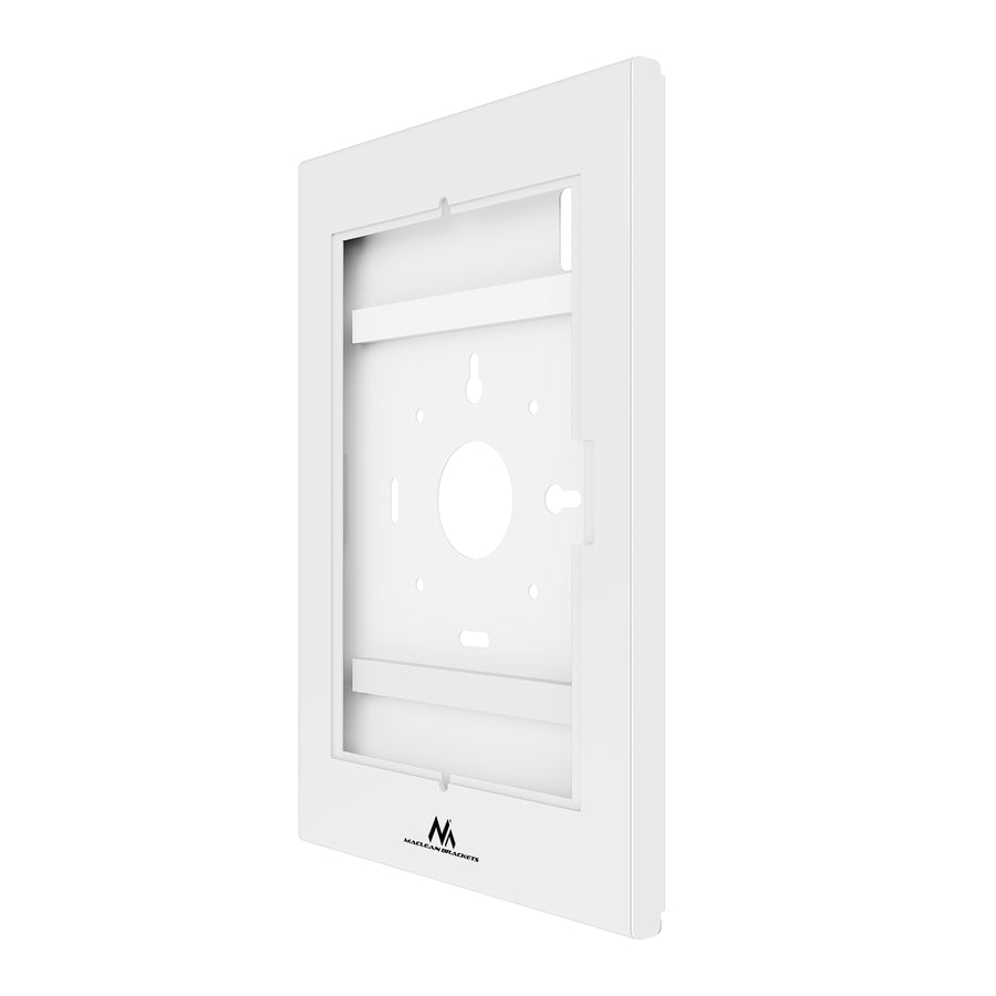 Maclean-hållare för surfplatta, med lås, 10,9–11 tum, iPad Air/Pro, Samsung Tab A- och S-serien, 220 × 323 × 22 mm, MC-955 W