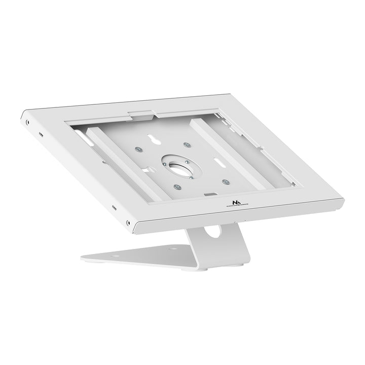 Maclean-hållare för surfplatta, med lås, 10,9–11 tum, iPad Air/Pro, Samsung Tab A- och S-serien, 220 × 323 × 22 mm, MC-957 W