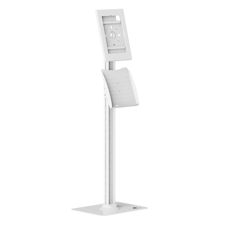 Maclean-hållare för surfplatta, med lås, 10,9–11 tum, iPad Air/Pro, Samsung Tab A- och S-serien, 220 × 323 × 22 mm, MC-960 W