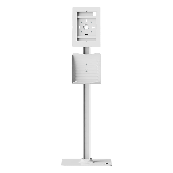 Maclean-hållare för surfplatta, med lås, 10,9–11 tum, iPad Air/Pro, Samsung Tab A- och S-serien, 220 × 323 × 22 mm, MC-960 W