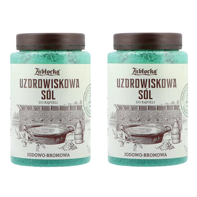 Zabłocka kurortsalt, jod-bromhaltigt, för bad, 1,2 kg – 2 stycken