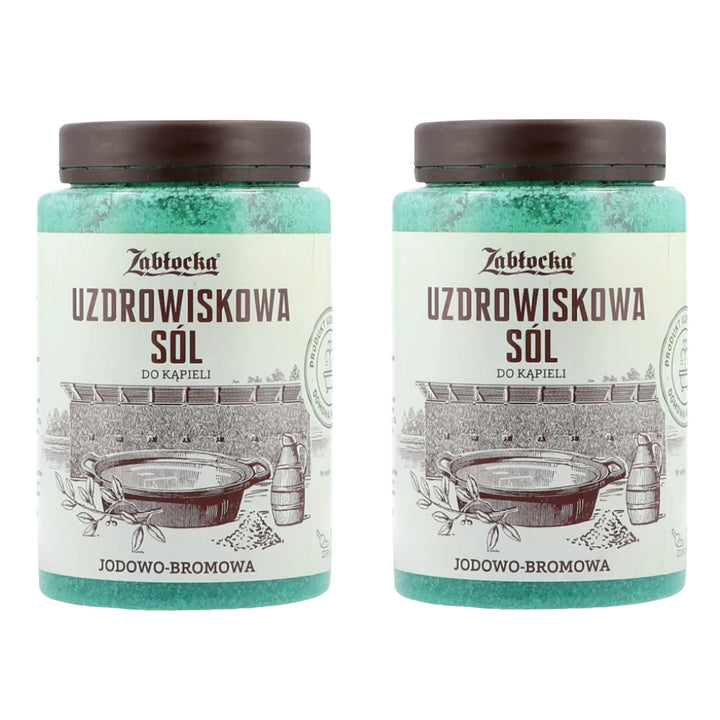 Zabłocka kurortsalt, jod-bromhaltigt, för bad, 1,2 kg – 2 stycken