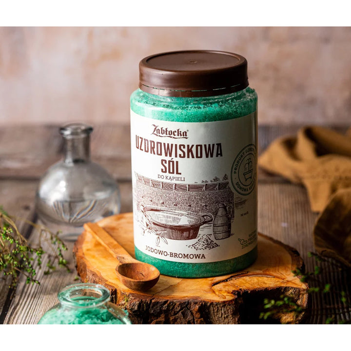 Zabłocka kurortsalt, jod-bromhaltig, für Bäder, 1,2 kg – 3 Stück