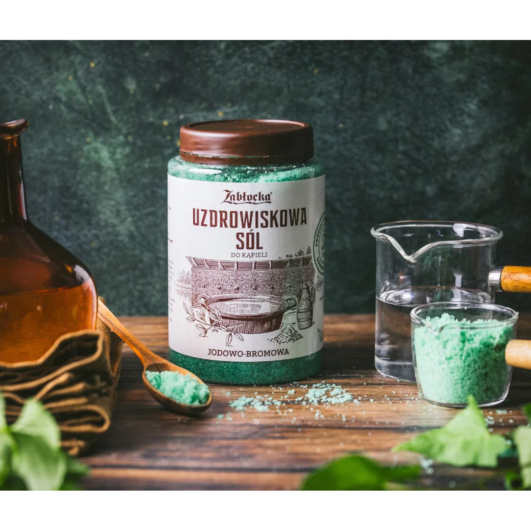 Zabłocka jod-bromhaltig thermal salt 1 kg + Zabłocka jod-bromhaltig kurortsalt 1,2 kg