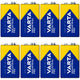 8x batteri R9V R-9 6LR61 9V R-9 alkaliskt Varta Industrial Pro