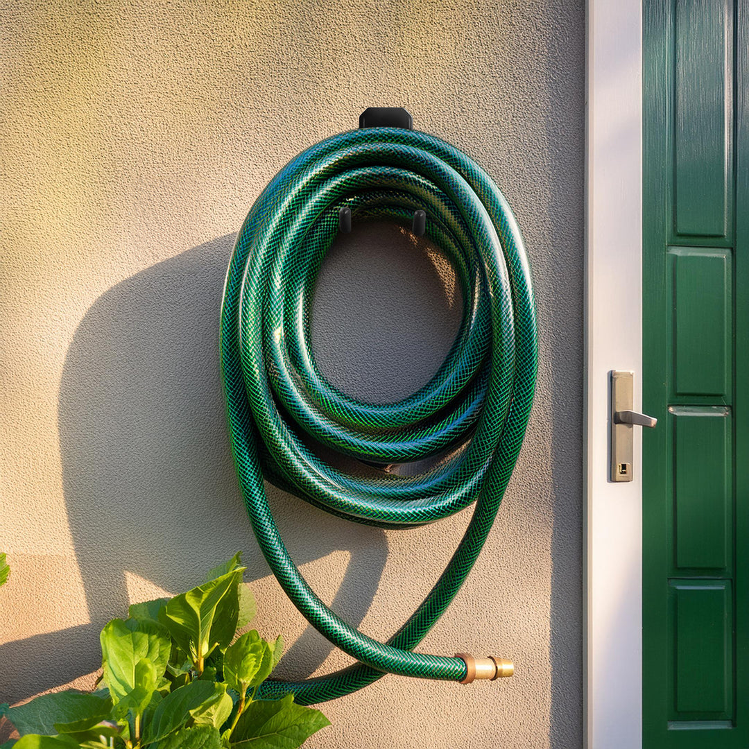 Maclean väggfäste/hängare för däck, trädgårdsredskap, stege, slangar, cyklar, stål, maxbelastning 35 kg, MC-440, 2 stycken