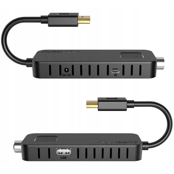 DVB-T2 LTC TV-stick, för markbunden TV, Full HD 1080-upplösning, Timeshift-funktion, LXDVB213M