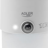 Adler vattenkokare, resevattenkokare, dubbla väggar, kapacitet 0,8 l, maxeffekt 650 W, grå, AD 1388