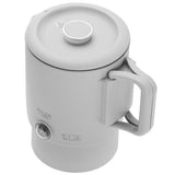 Adler vattenkokare, resevattenkokare, dubbla väggar, kapacitet 0,8 l, maxeffekt 650 W, grå, AD 1388