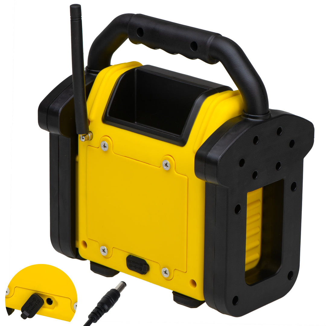 Adler byggradio, Bluetooth 5.1, IPX 54, effekt 10 W, AD 1911