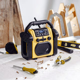 Adler byggradio, Bluetooth 5.1, IPX 54, effekt 10 W, AD 1911