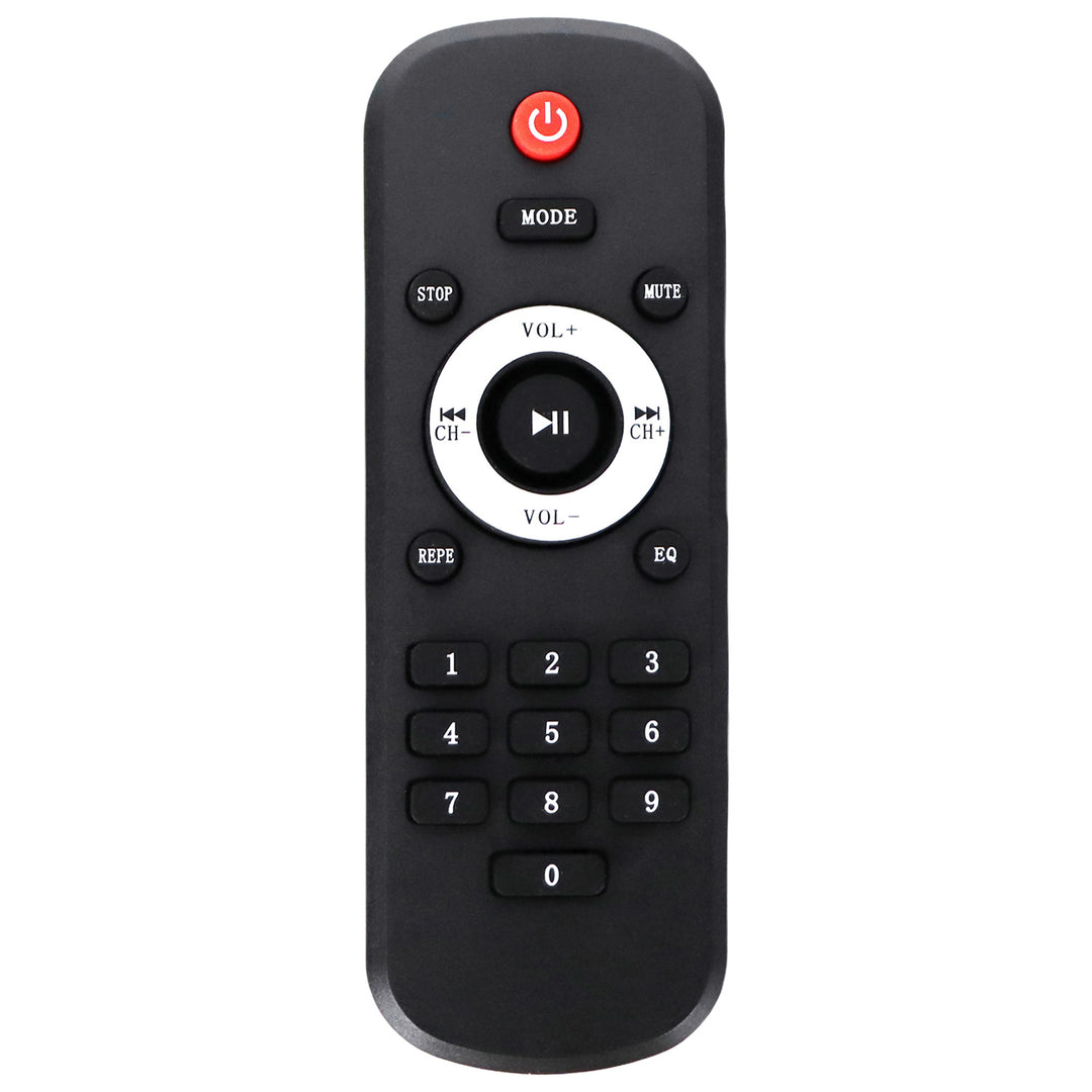 Stor Bluetooth-högtalare, 120 W RMS/1400 W PMPO, två 8-tums högtalare, equalizer, karaokefunktion, MP3/microSD-kort, USB, AUX, BT 5.3+EDR, display, LED, inbyggt batteri, fjärrkontroll, MT3185