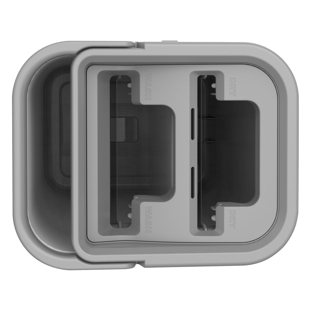 Teesa platt mopp, tvåkammars hink, volym 5,7 l, New Clean R13, Teesa