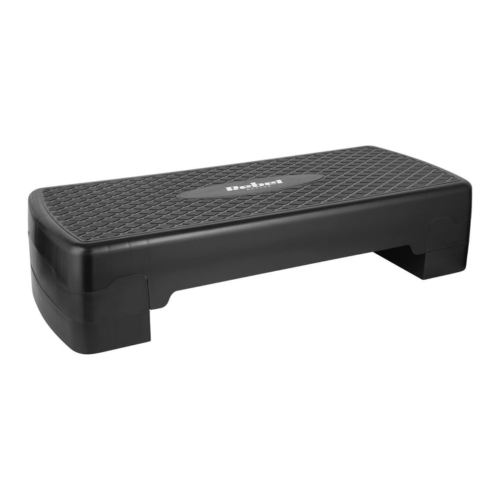 Aerobics- och fitnesssteg Rebel Active, 3 steg, 68 cm, svart, RBA-3227-BK