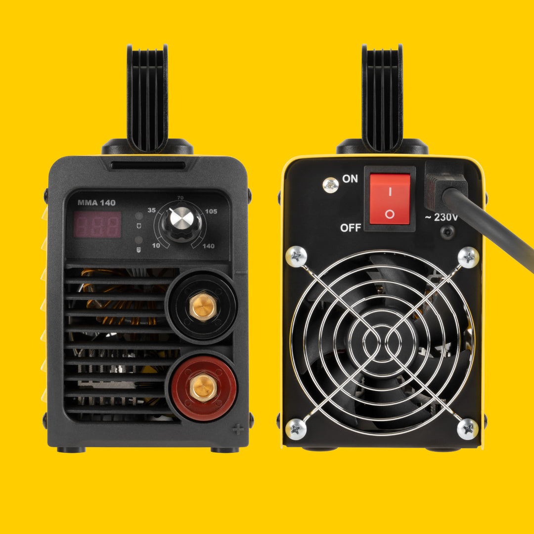 Rebel-svetsmaskin, MMA, LED-display, IP21S, 10–140 A, RB-1040