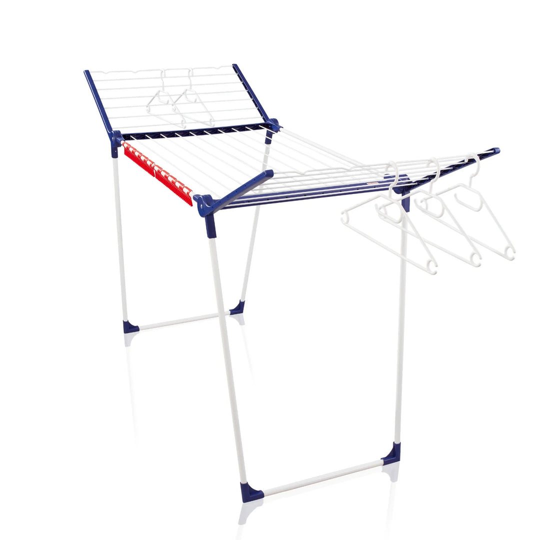 Torkställ Pegasus 200 Solid Leifheit, linlängd 20 m, stabila parallella ben, väderbeständig, 2 klädhängare, 81520