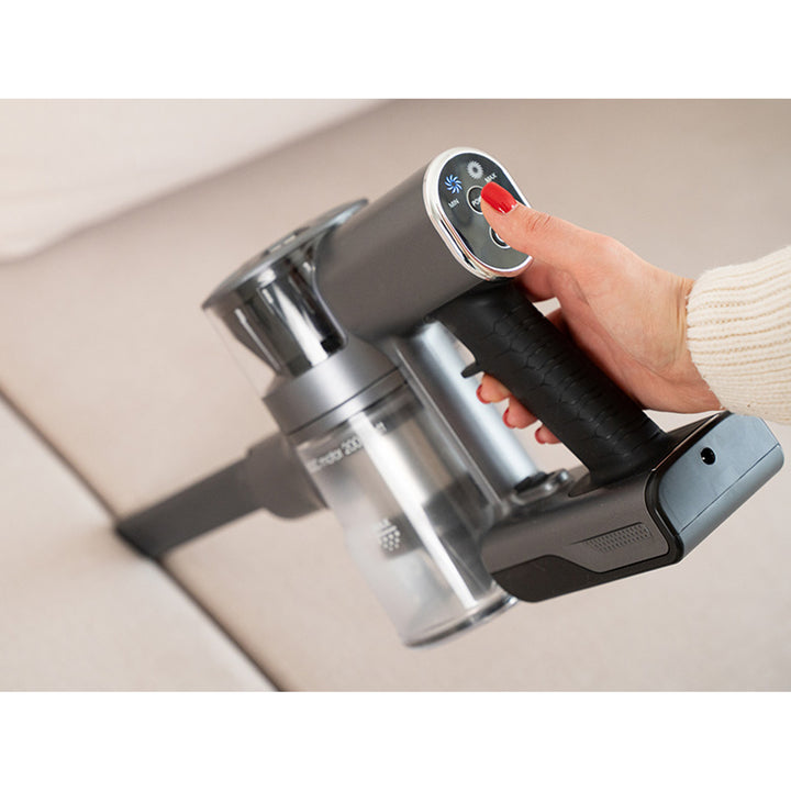Trådlös dammsugare LAFE, borstlös BLDC-motor, 2200 mAh batteri, PowerGlide 200 W