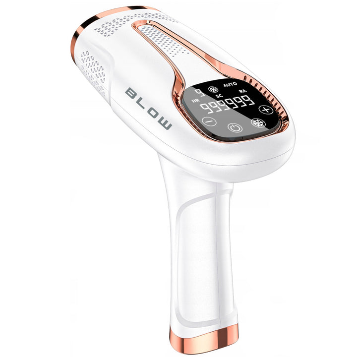 IPL Blow-ljusdepilator, Ice Cool-funktion, 9 effektnivåer, inbyggt UV-filter, automatisk blinkläge, långvarig effektivitet, 44-480#