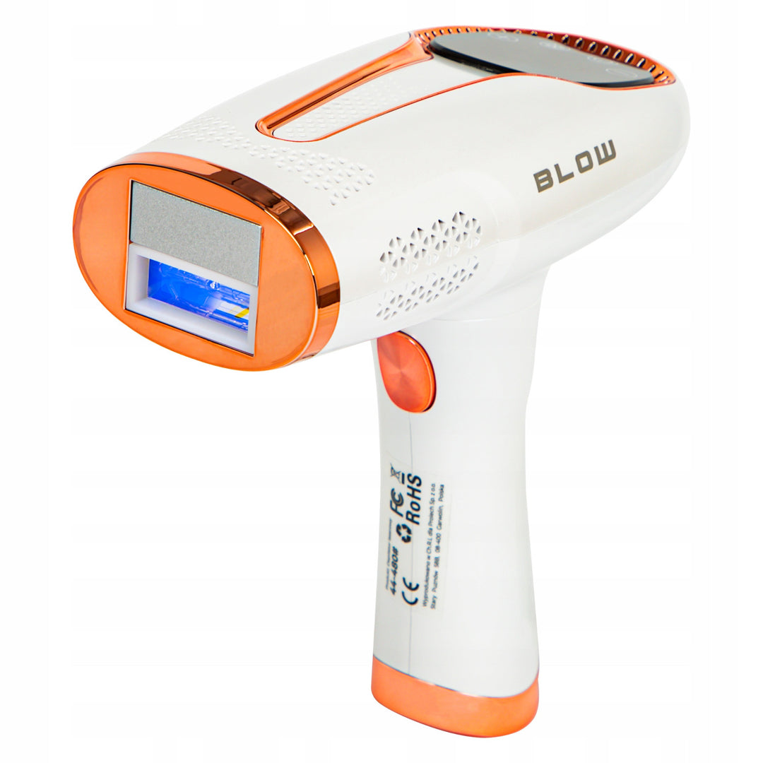 IPL Blow-ljusdepilator, Ice Cool-funktion, 9 effektnivåer, inbyggt UV-filter, automatisk blinkläge, långvarig effektivitet, 44-480#