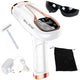 IPL Blow-ljusdepilator, Ice Cool-funktion, 9 effektnivåer, inbyggt UV-filter, automatisk blinkläge, långvarig effektivitet, 44-480#