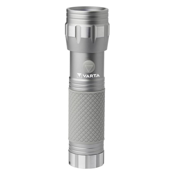 UV-LED-ficklampa 15638 i aluminium, UV-våglängd 395–400 nm, Multi LED-teknik + Varta-batterier ingår