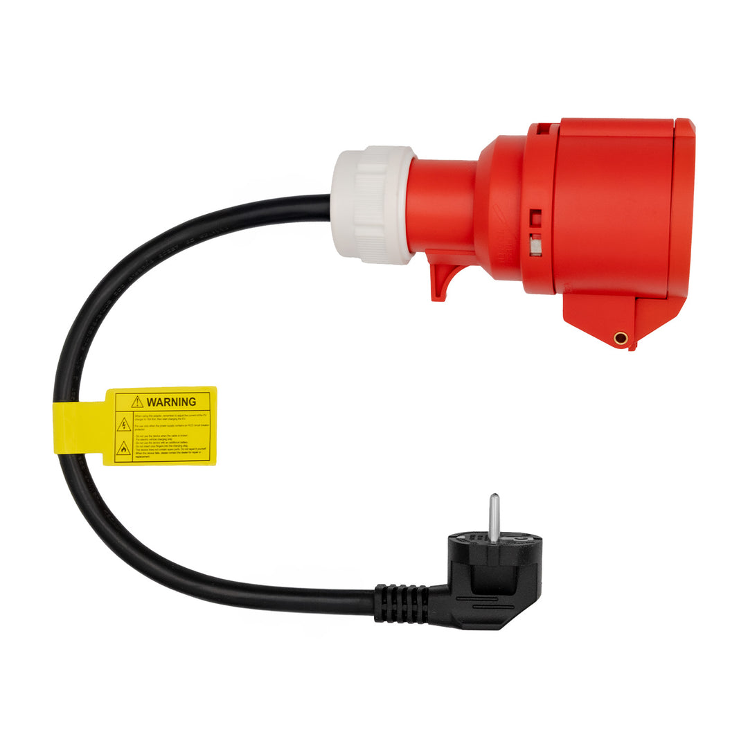 GreenBlue-laddare för EV/PHEV, bärbar, typ 2, kabellängd 6,8 m, IP65, 11 kW, 220–380 V växelström 50/60 Hz, 16 A, 3-fas, GB1100