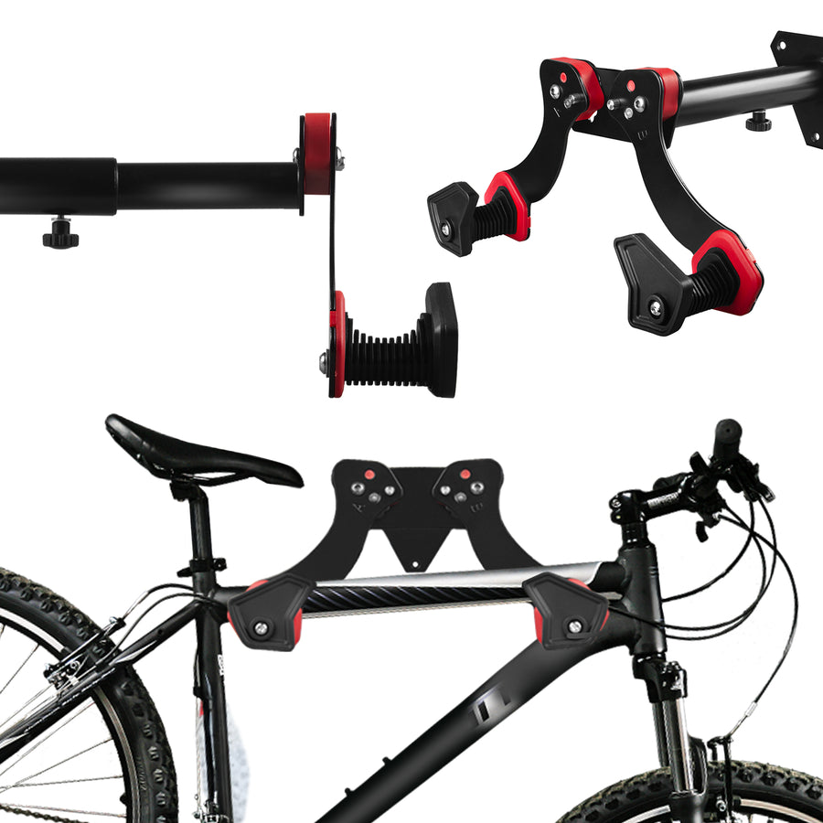 Maclean cykelväggshållare, stål, max. belastning 30 kg, MC-449, 2 st.