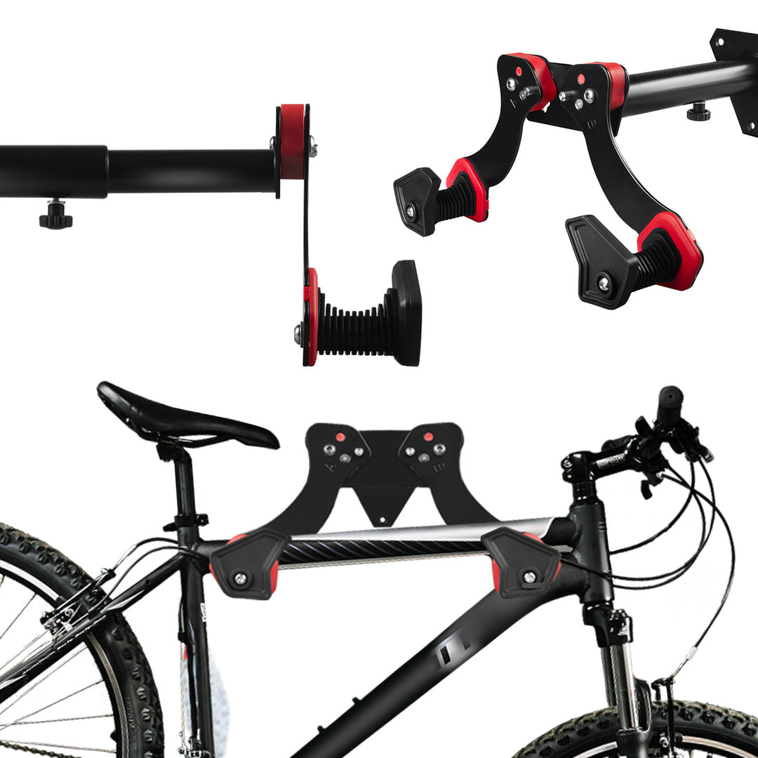 Maclean cykelväggshållare, stål, max. belastning 30 kg, MC-449, 3 st.