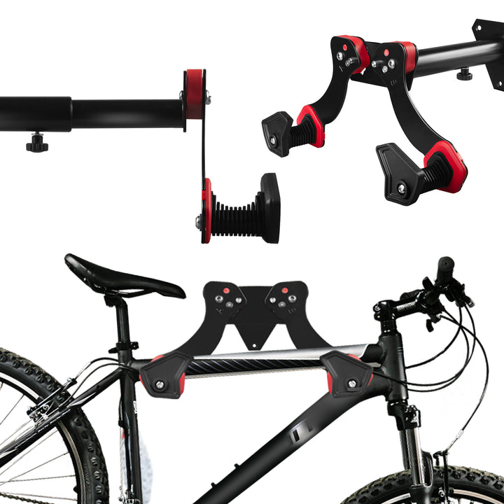 Maclean cykelväggshållare, stål, max. belastning 30 kg, MC-449, 3 st.