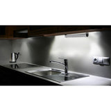 2 st Maclean LED-kökslampor, för montering under skåp, 9 SMD-lampor, batteridrivna, PIR-sensor med på/av-funktion, MCE166 + 6 st batterier R-06/R06/AA/LR06 1,5 V VARTA Longlife Power