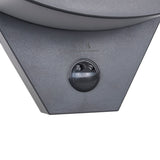 Maclean LED-lampa med rörelsesensor, infraröd rörelsesensor, grå, 10 W, IP54, 800 lm, MCE290 GR, 2 st